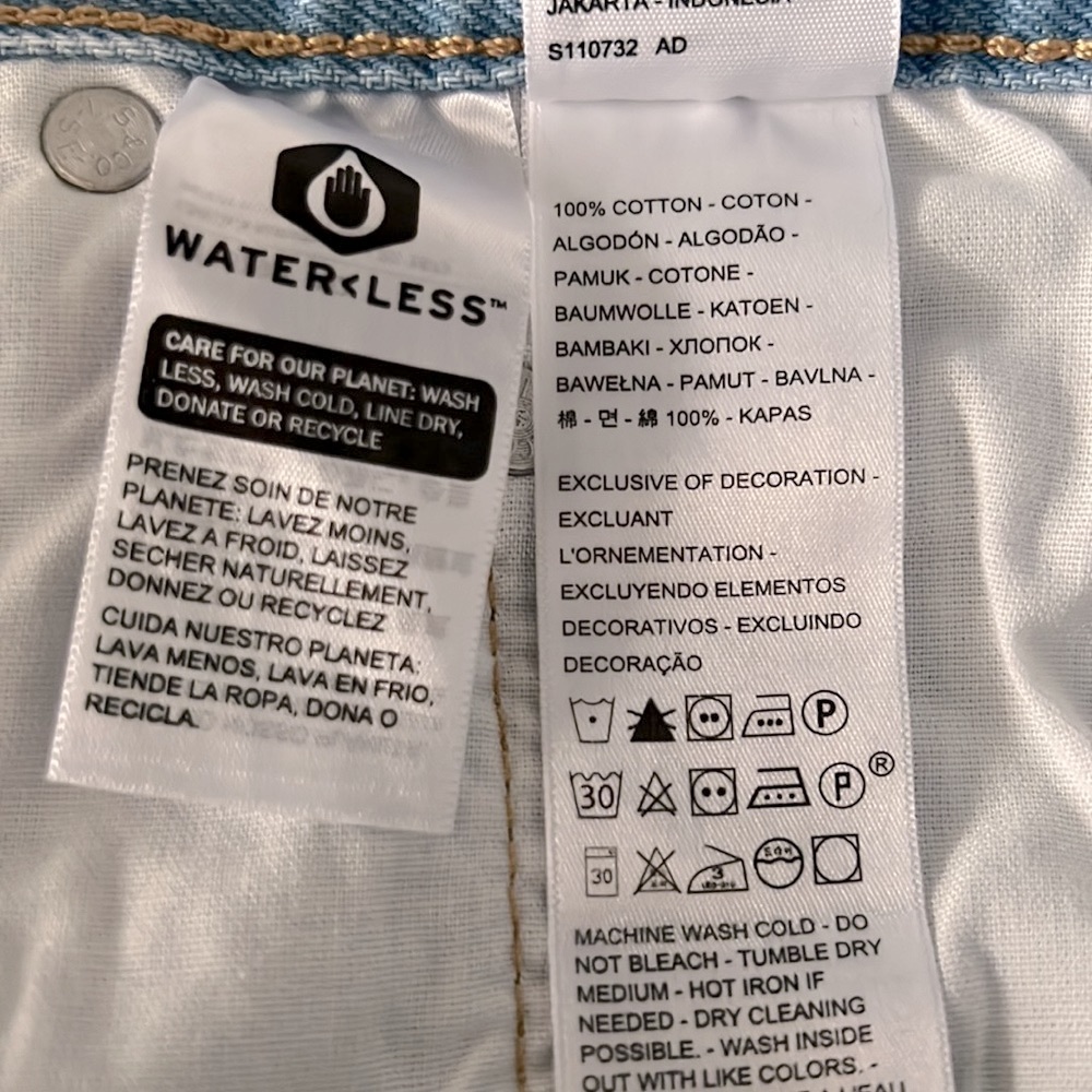 NWOT Levi’s 501 Premium Pink Label Shorts - Picture 12 of 13